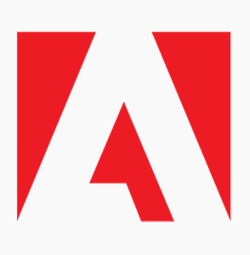 Adobe.com Adobe as a Technology partners logos