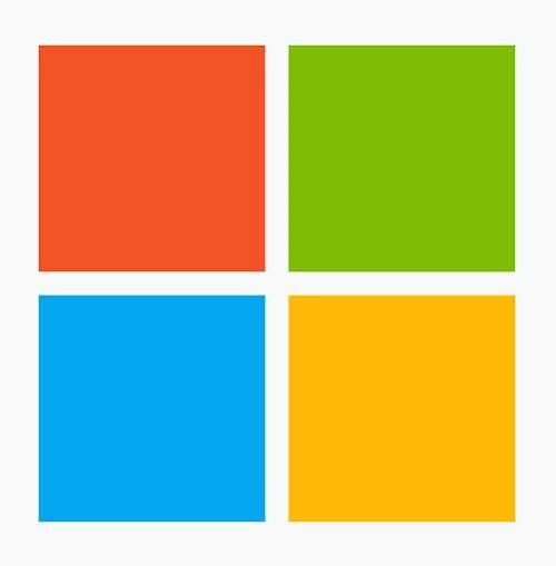 Microsoft.com Microsoft as a Technology partners logos