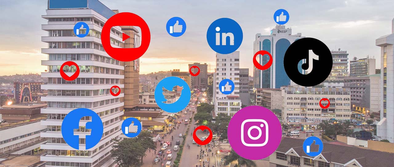 What Social Media Marketing Platforms are commonly used in Uganda, including Kampala, Entebbe, Mbarara, Gulu, and Jinja?